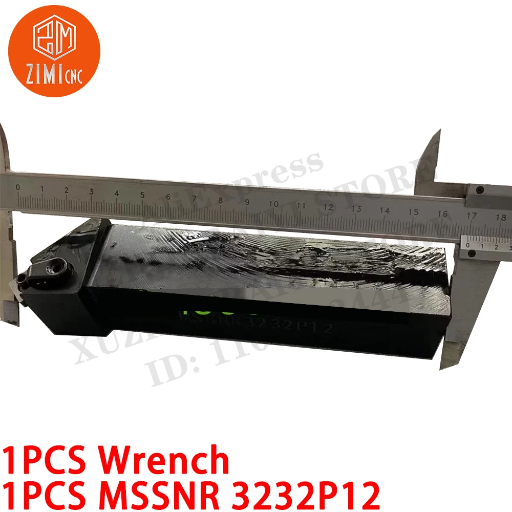 1P MSSNR 3232P12 Portaherramientas de torneado para torno CNC Portaherramientas de torneado externo Para insertos de carburo SNMG12 Herramientas de corte para torno de metal