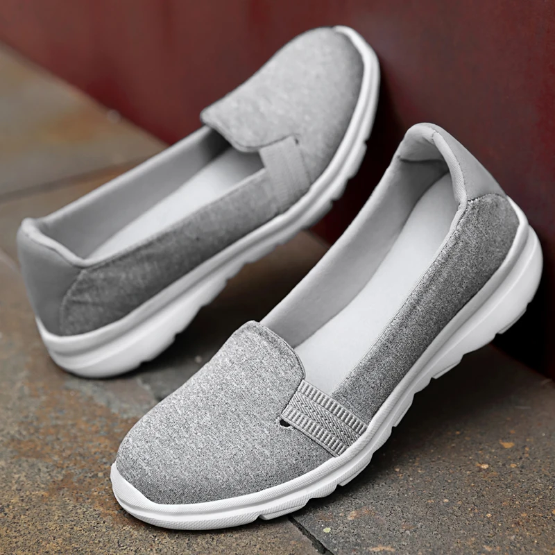 

Women's Sneaker Single Shoe Flat Bottomed Summer Lazy Comfortable Casual Hiking Breathable Loafers Soft Soled Casual Shoes