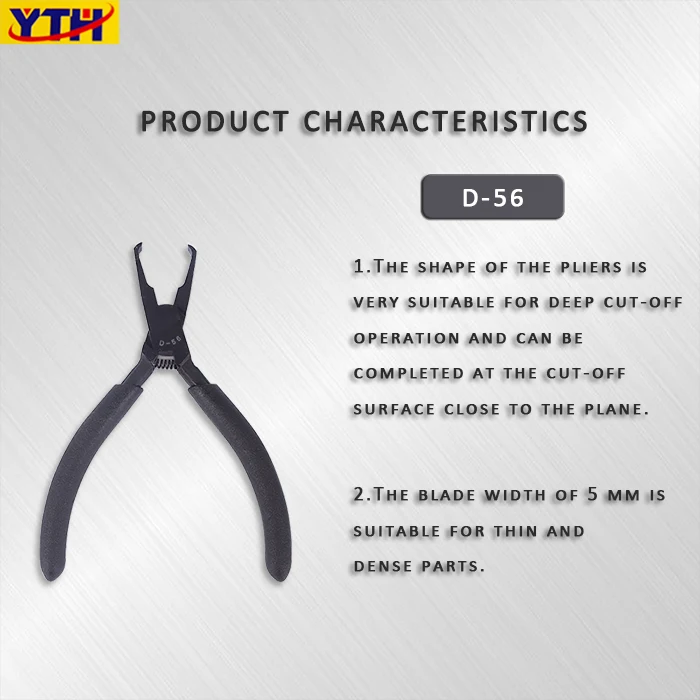 D-56/D-36 Mini Top Cutting Pliers 11.5*8.5cm Cable Wire End Nippers Plier Wire Nippers Hand Tool Bent-nose Clamp