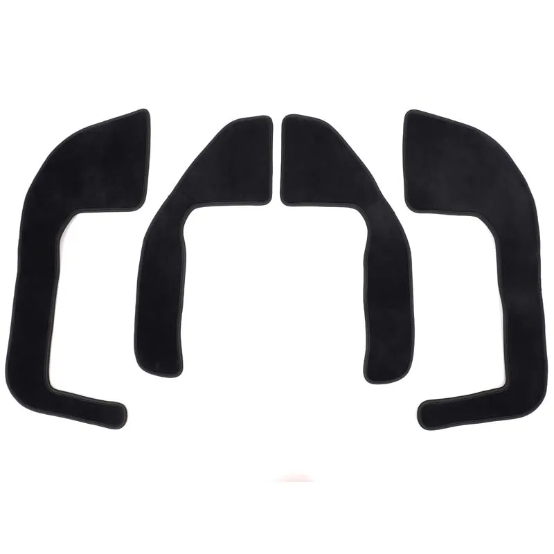 

Для Ford Maverick 2022-2025 бархатный черный коврик для двери автомобиля, противоскользящий коврик, декоративная наклейка, аксессуары для интерьера автомобиля