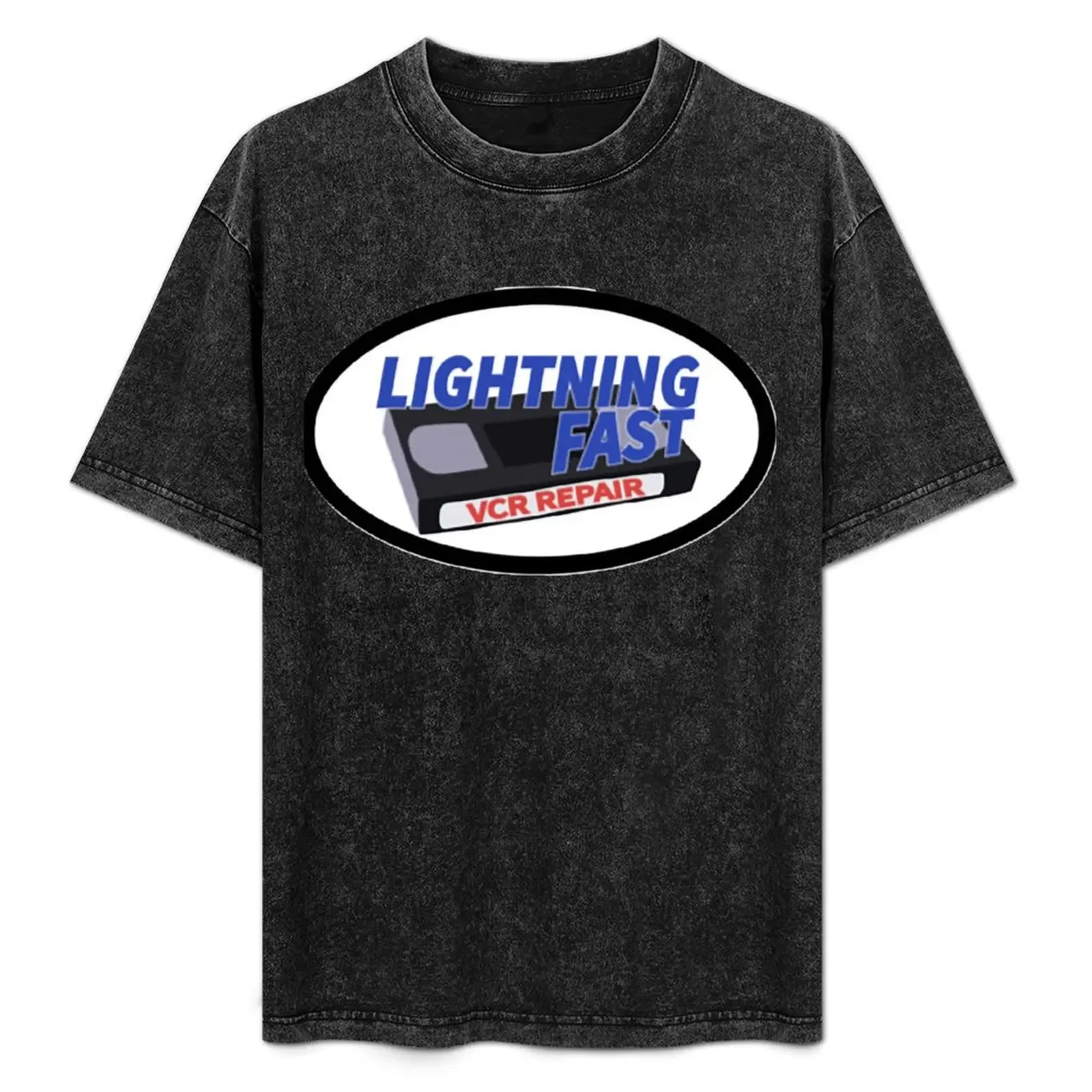 lightning fast vcr repair Active T-Shirt graphic tee shirt quick drying blanks blue archive mens shirts graphic tee