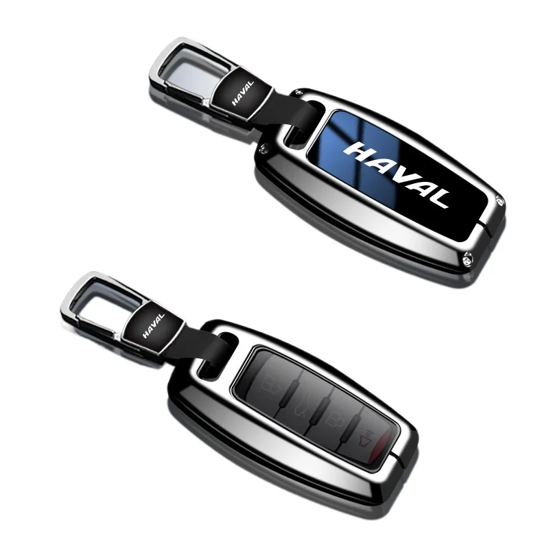 

Premium Zinc Alloy Key Cover Case for Haval H6 / H5 / H7 / F5 / F7 / Chitu / Max / Coupe (2023) - Protective Key Fob Shell