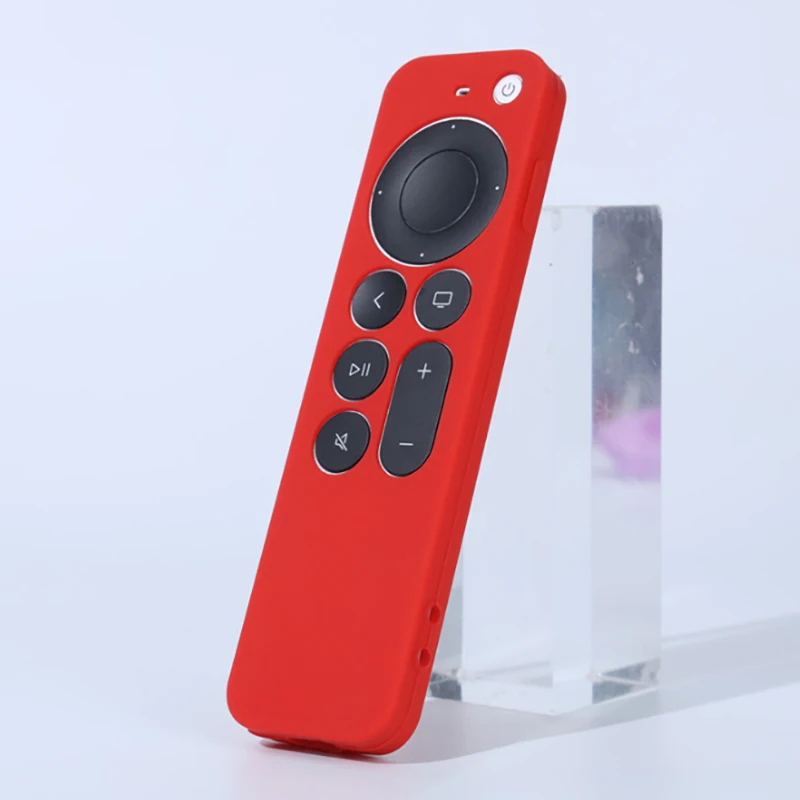 Étui de Protection en Silicone pour télécommande Apple TV 4K/HD, prévention des rayures et des chutes, étui de Protection