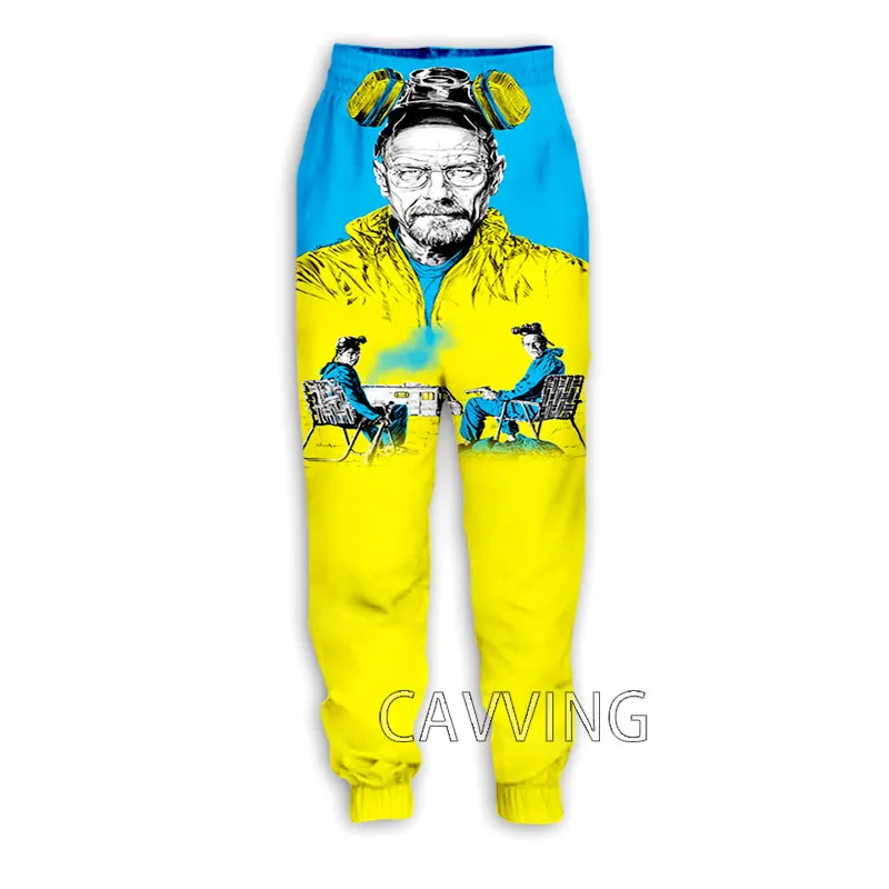 

New Fashion 3D Print Breaking Bad Casual Pants Sports Sweatpants Straight Pants Jogging Pants Trousers for Women/men P01