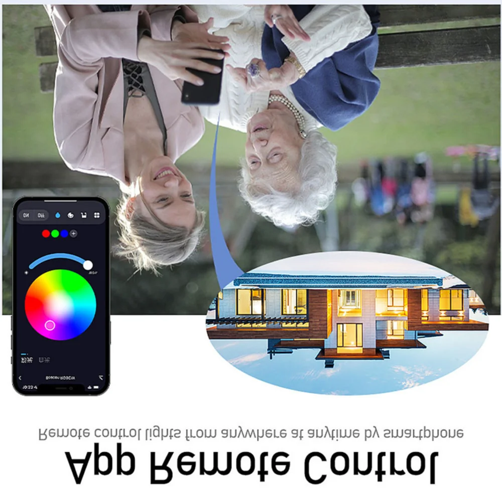 

1-10 шт. Светодиодный диммируемый светильник AC85-265V 10W, интеллектуальный потолочный светильник с управлением через приложение, RGB CW, полноцветный, встраиваемый точечный светильник