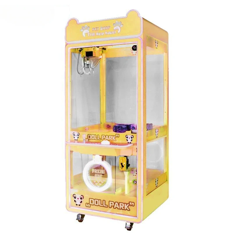 

Custom Wholesale Claw Machine For Adult Classic Claw Crane Machine Crazy Toy 2 Crane With Bill Acceptor