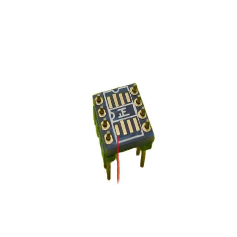 10 sztuk płyta adaptera pojedynczy wzmacniacz operacyjny podwójny wzmacniacz operacyjny obrót AD797 / OPA627 SMD przełącznik DIP pcb