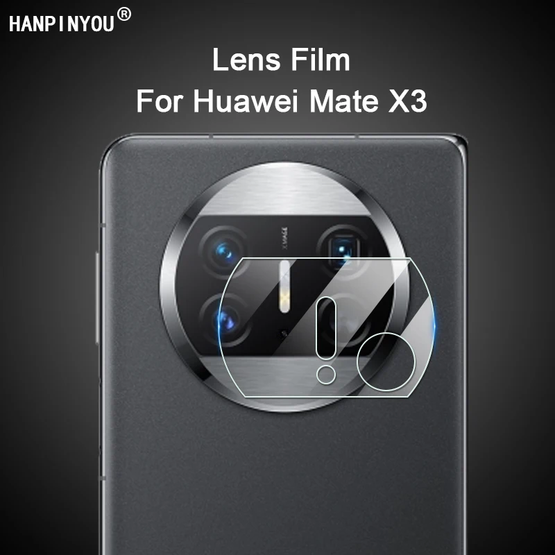 Para Huawei Mate X3 7,85 "HD Clear Ultra Slim Back Camera Cover Lens Protector Soft Guard Protective Film-no Tempered Glass