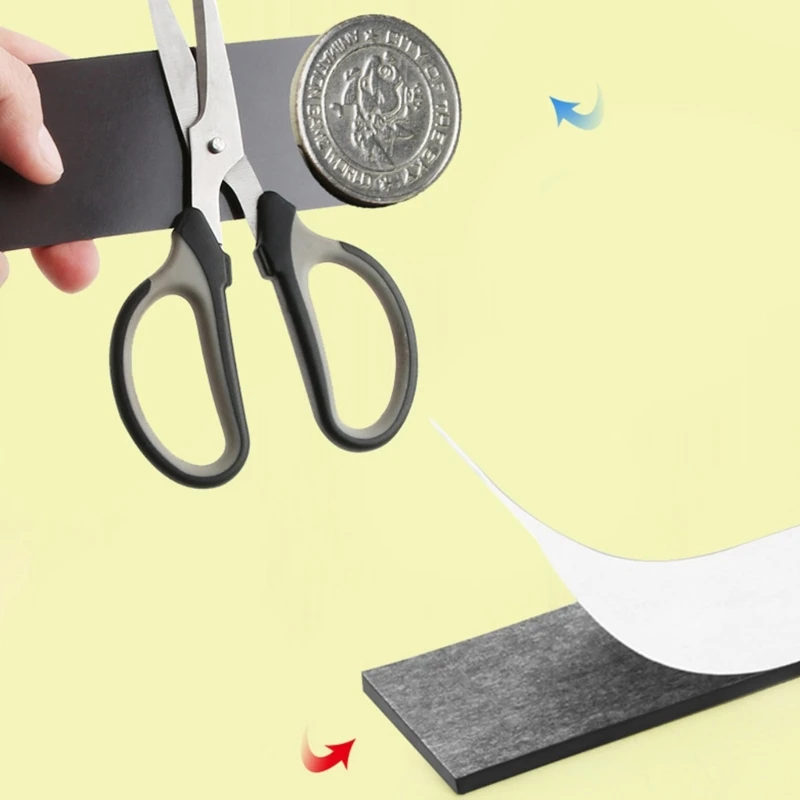 แถบแม่เหล็กพร้อมแผ่นรองกาวที่แข็งแรง เทปแม่เหล็กกว้าง 10/12/15.0 มม