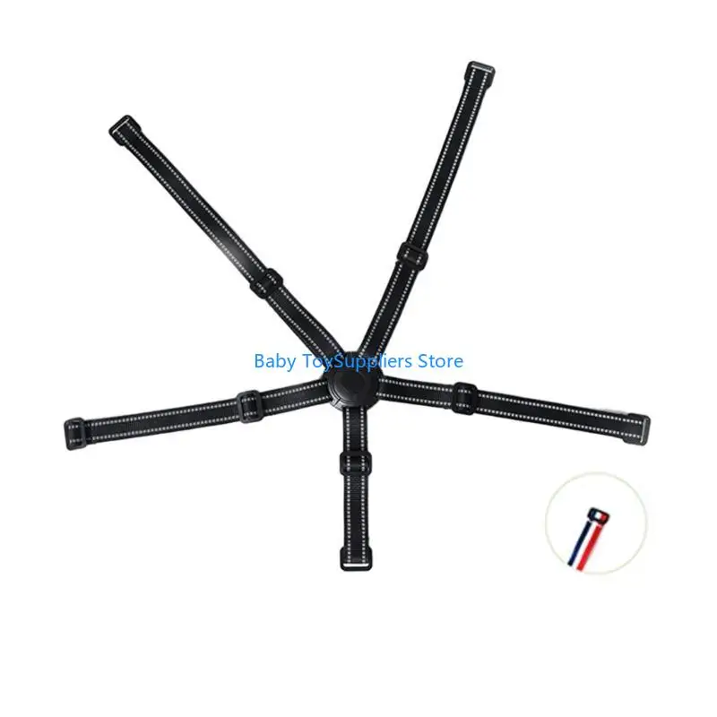 

R1WF Надежный нейлоновый ремень безопасности для детского стула, удобный ремень безопасности для детского стула, ремень для быть