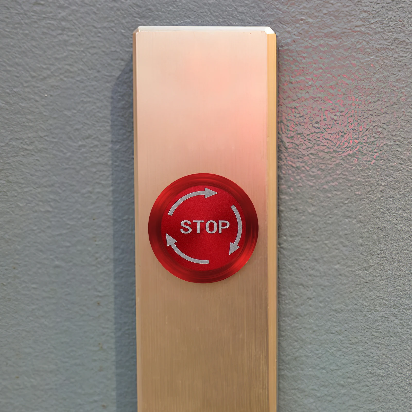 

16mm Metal Stop Button Emergency Stop Button Waterproof Mushroom Head Replacement Industrial Control