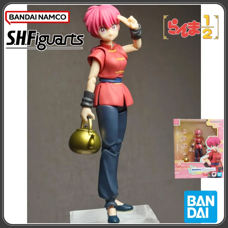 

Genuine Bandai S.H.Figuarts Ranma 1/2 Saotome Ranma Shampoo Action Figure Movable Joint Collectible Model Toy In Stock
