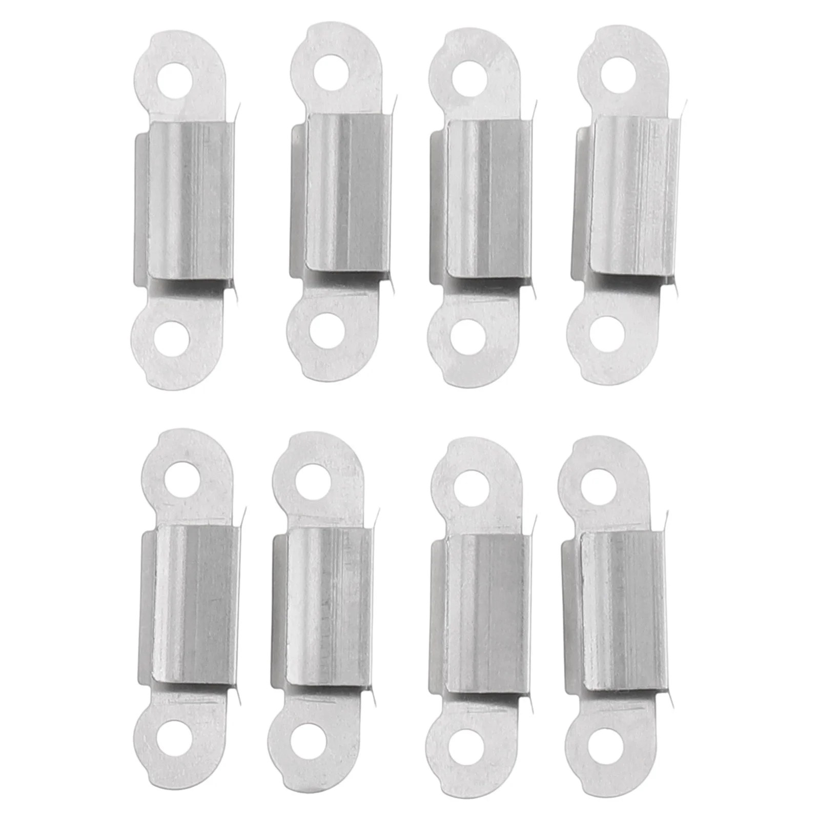 

8pcs Hot Bed Glass Plate Fixation Clamps Stainless Steel Heated Bed Retainer For 3D Printer Glass Platform Clips Parts