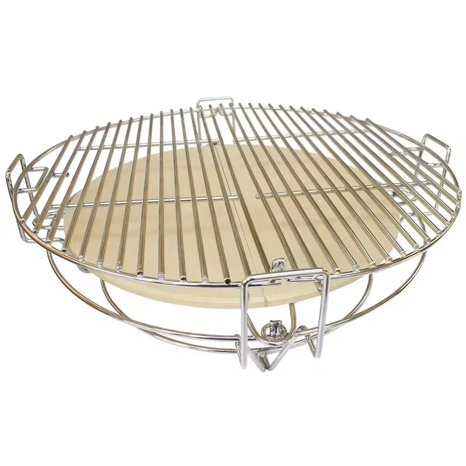 18 Inch  Grill Divider System, Dual Zone Cooking Accessories for Grilling and Smoking