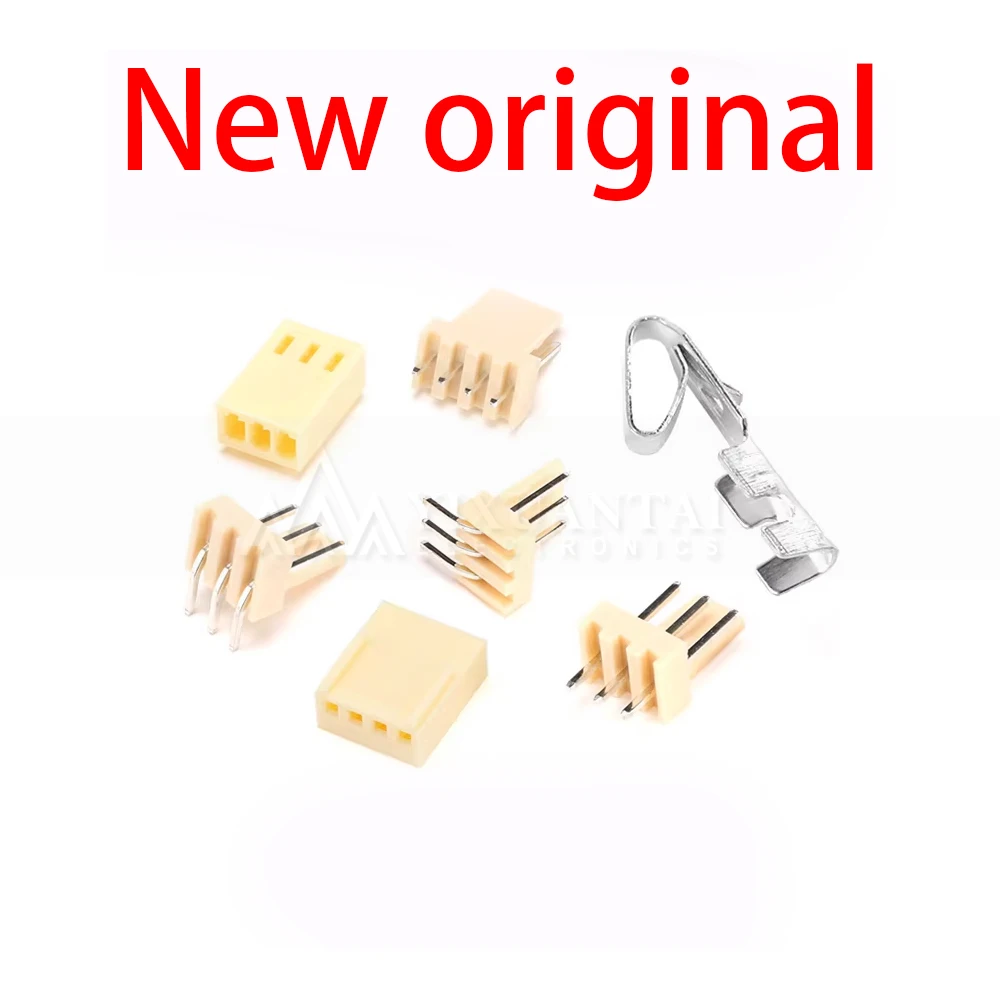 100Pcs/Lot KF2510 Series 2.54mm Pin Header Connector, Male/Female, Straight & Right Angle, with Housing and Terminals