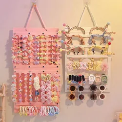 Hair Clip Storage for Women Girls Hair Bows Organizer Wall Hanging Hair Decor Hair Rope Clasp Glasses Tidy Space Saving