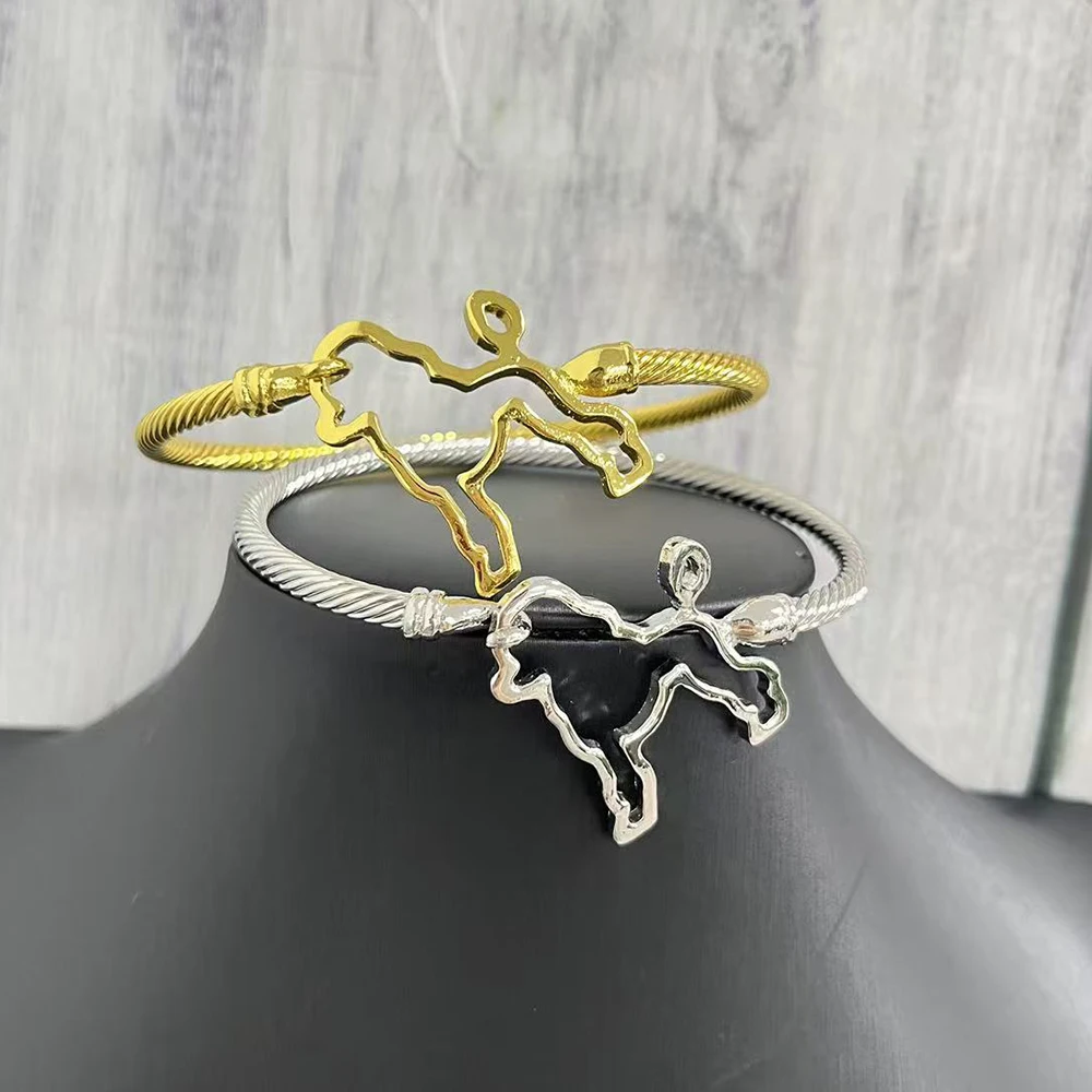 Sigma Gamma Rho Gold & Silver Poodle Sister Bracelets