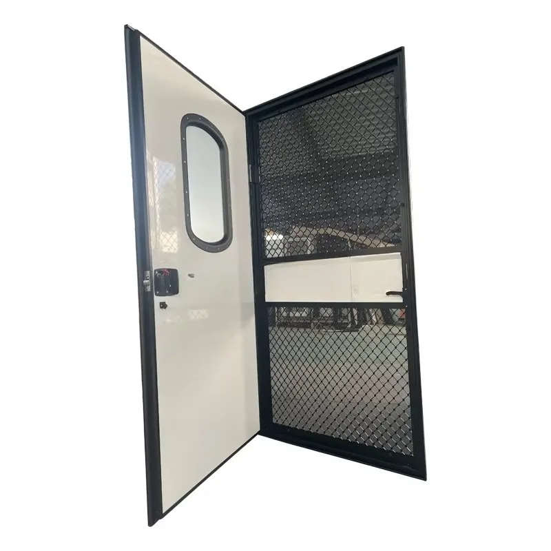 

622x1545mm Factory Price Durable Camper Van Door Aluminum EPS Panel Thermal Insulation Motorhome Entry