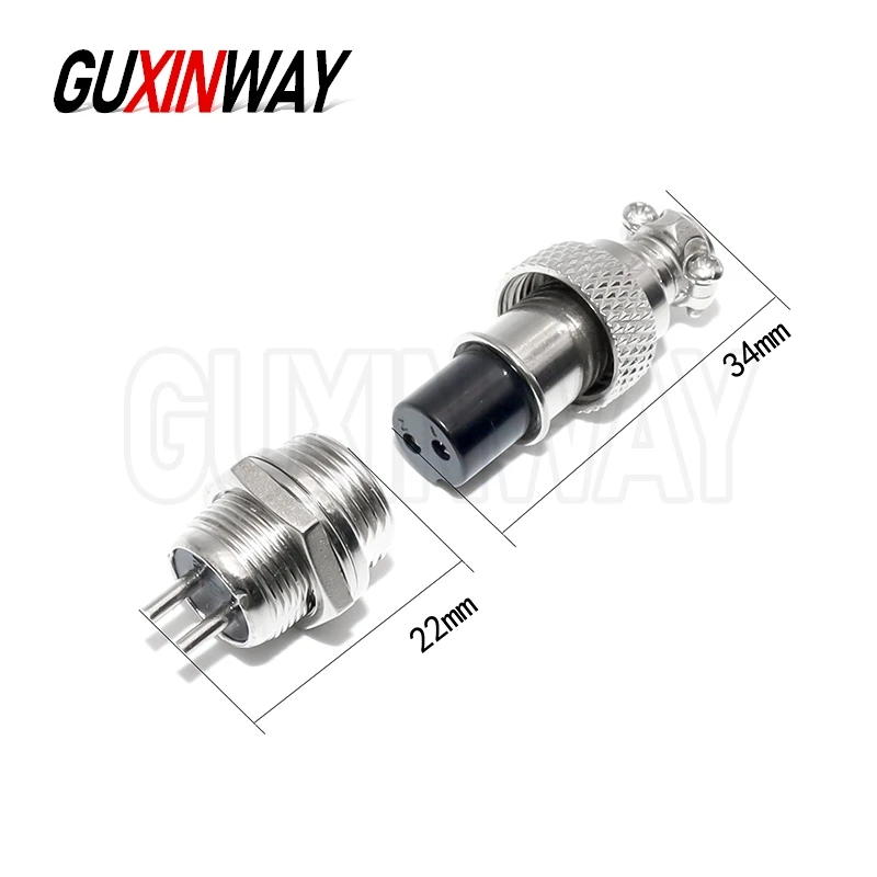 1set 12mm Aviation Plug Socket GX12-2/3/4/5/6P/7P Core Male Female Connector Joint Plug-in Component