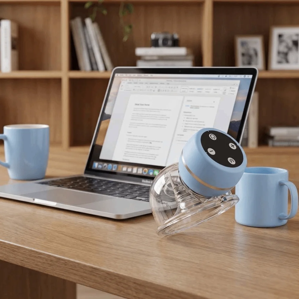 longer-battery-life-electric-breast-pump-led-display-9-levels-hands-free-breast-pump-low-noise-silent-breast-pump