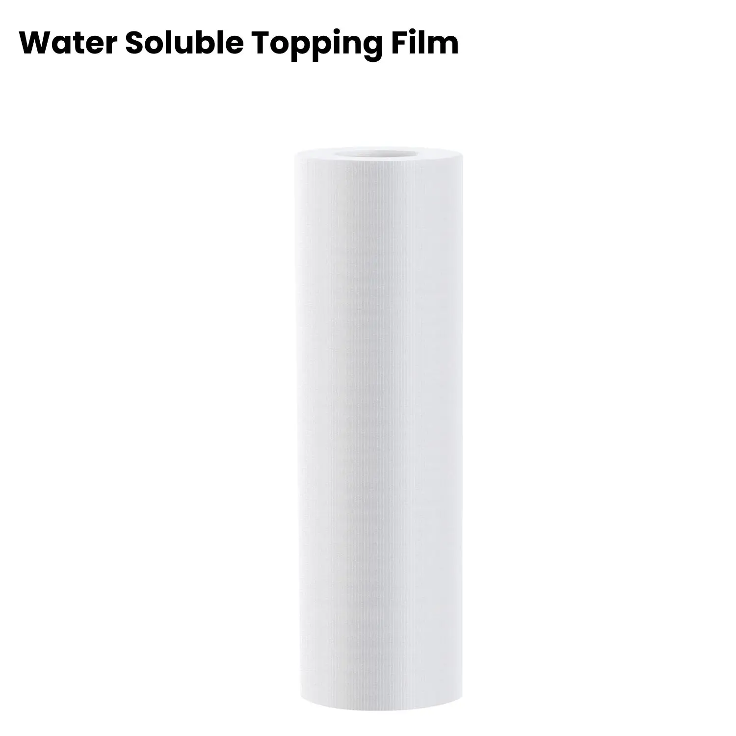 

Wash Away Stabilizer - 12" x 25 Yd Roll, 35µm Clear Water Soluble Backing & Topping Film for Machine & Hand Embroidery