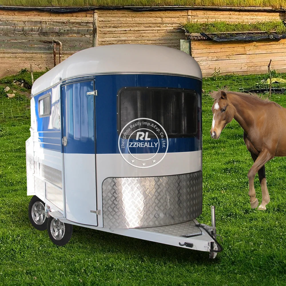 

2 Horse Float Angle Load Horse Trailer Attend To Australia Standard Customized Horse Transport Trailer With Living Area