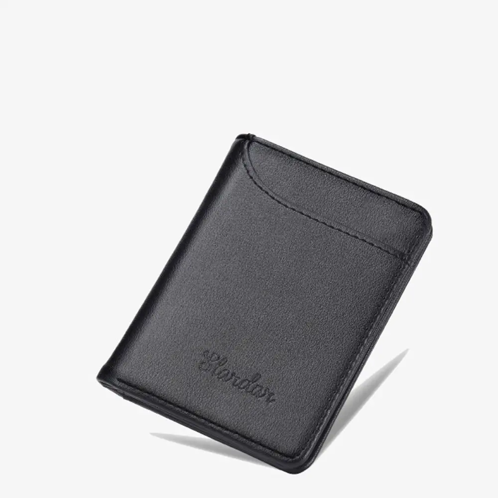 Casual Fashion Design Simple Coin Purse Money Pocket Purse Money Clip Wallet Korean Style Wallets PU Clutch Bag Men Wallets