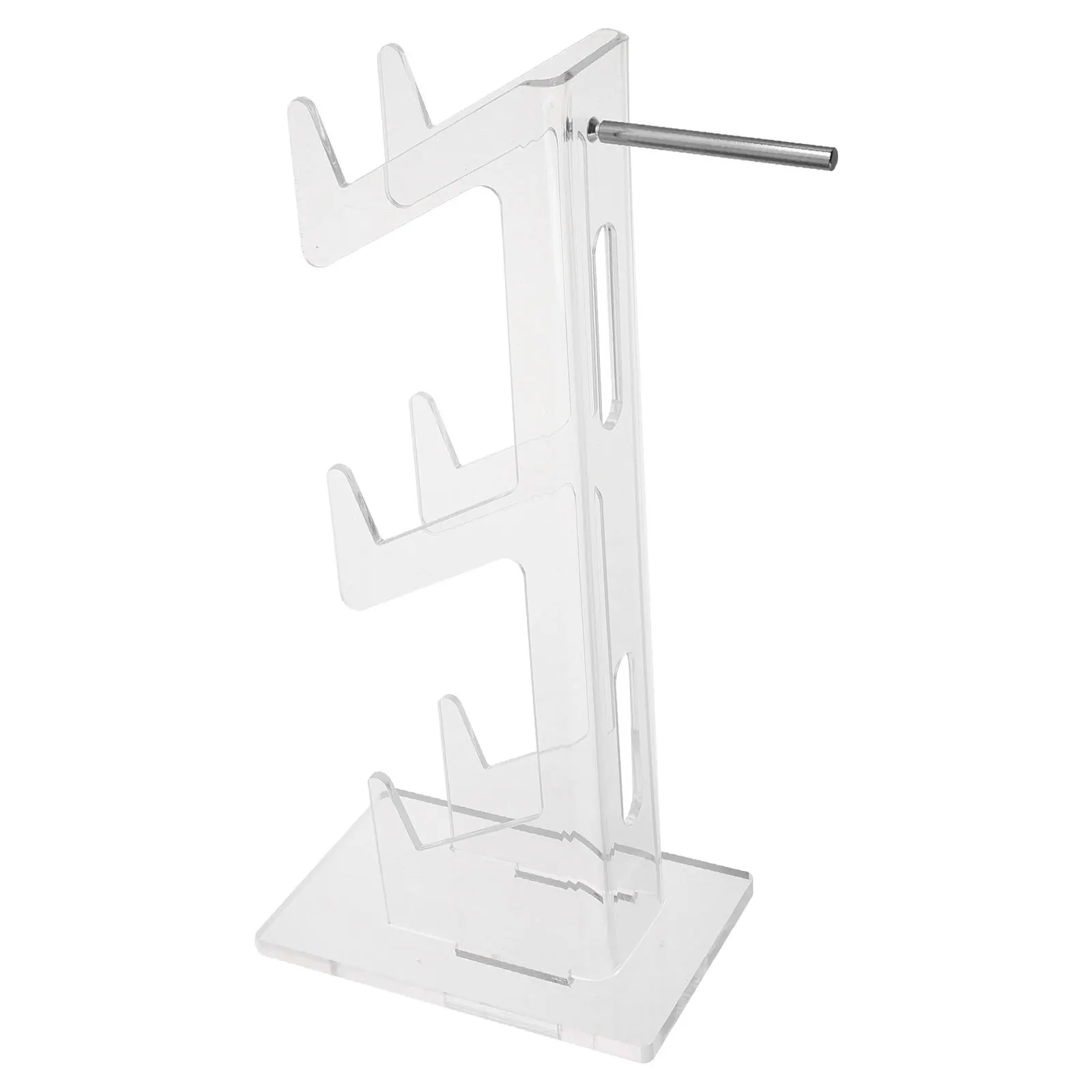 

Acrylic Clear Game Controller Display Stand Multi-Tier Headphone Holder Desktop Organizer Rack for Gaming Setup