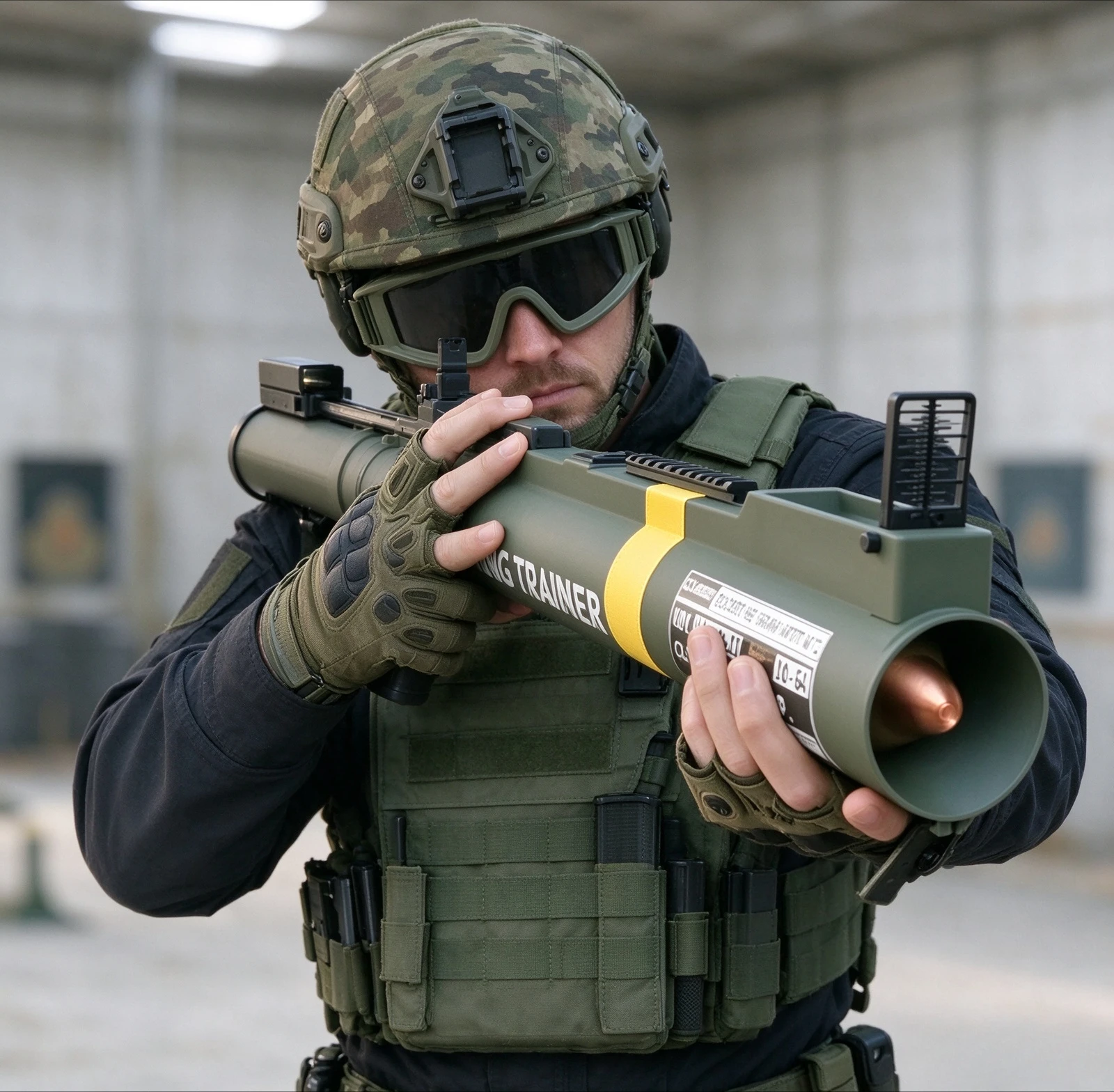 M72 LAW bazooka 1:1 replica, model 3D printing strap model, military fan COS film and television static props