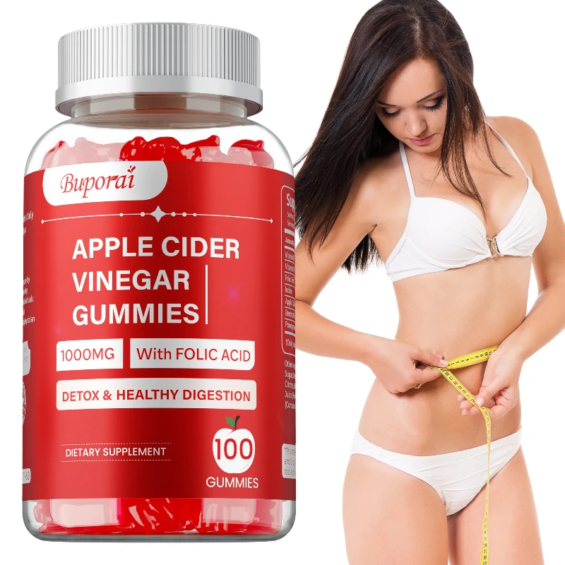 

Apple Cider Vinegar Gummies - Supports Healthy Metabolism, Promotes Digestive Health, and Strengthens Immunity