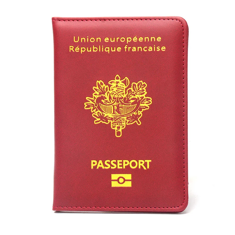 

Обложка для паспорта Travel Essentials France Обложка для паспорта Французская обложка для паспорта Дорожная книга Обложка для паспорта по индивидуальному заказу