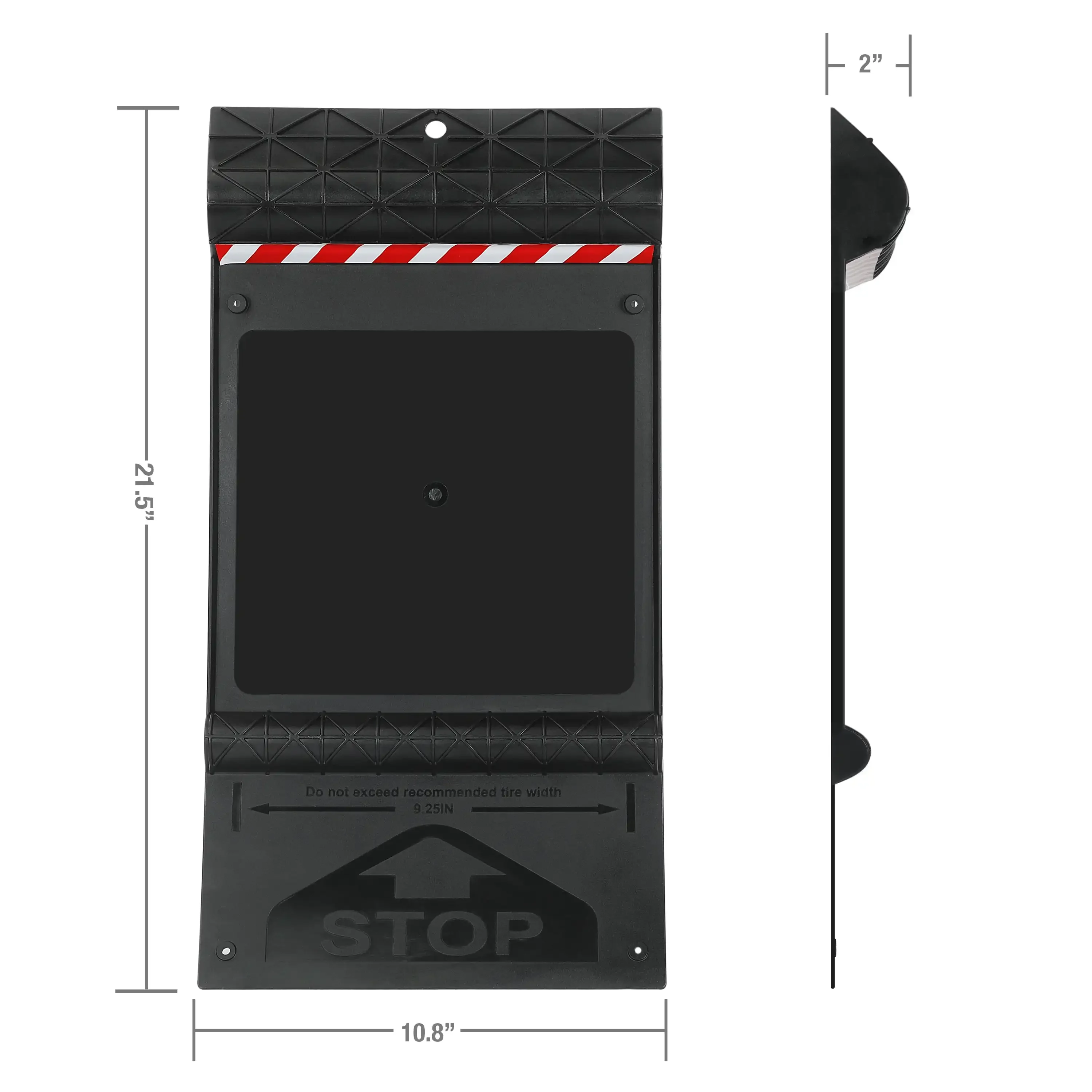 เสื่อจอดรถขับเคลื่อนอัตโนมัติ สีดํา อเนกประสงค์