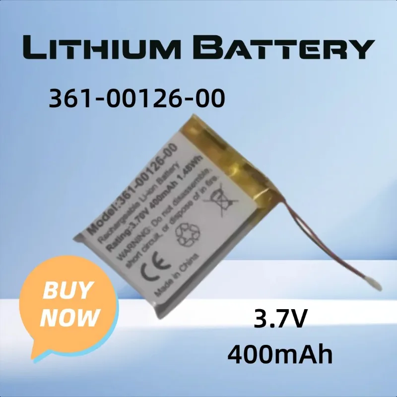 

3.7V 400mAh for Garmin Fenix 6X 361-00126-00 Lithium Battery