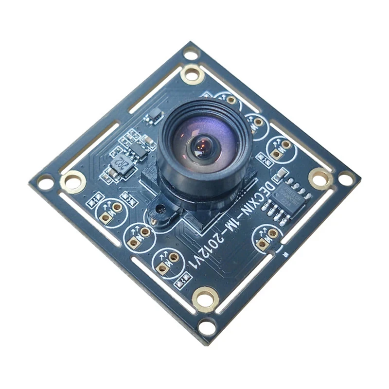 New OV9732 Camera Module Board 1280x720 1MP 100 Degree USB Driver Adjustable Manual-focus Lens Monitoring Module with 2m Cable