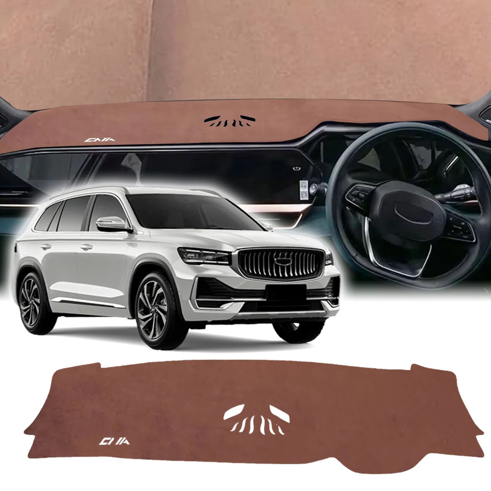 

fit for Geely Monjaro KX11 Dashmat Dashboard Cover Pad Protective Carpet DashMat Sunshade Car Accessories