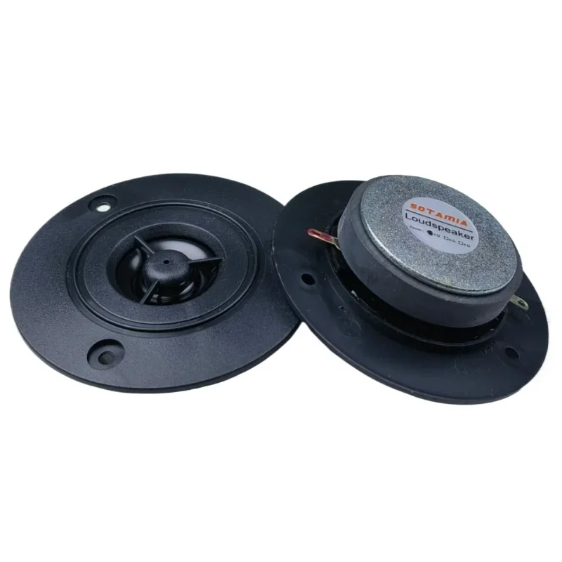 SOTAMIA 2 قطعة 3 بوصة مكبر الصوت مكبر صوت 4 أوم 10 واط الموسيقى المنزلية HIFI ثلاثة أضعاف لتقوم بها بنفسك سمّاعات بلوتوث المسرح المنزلي الصوت مكبر الصوت