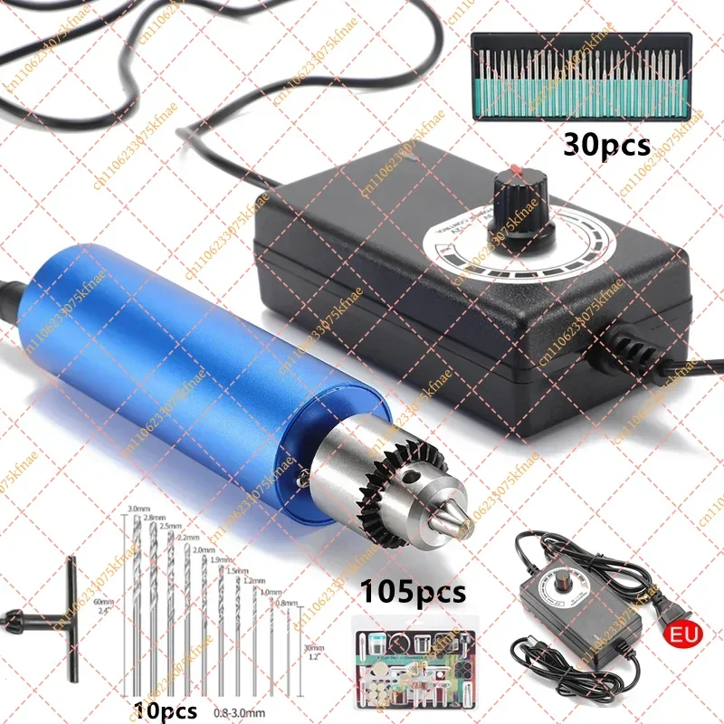 13,000 RPM Brushless Mini Electric Drill | Variable-Speed Rotary Tool for Cutting, Polishing & Engraving