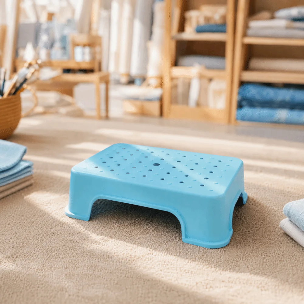 Anti-Slip Foot Rest Mat Comfortable Under Desk Foot Support Pad Non-Slip Stool Mat Foot Rest Helper Sewing Machine Use