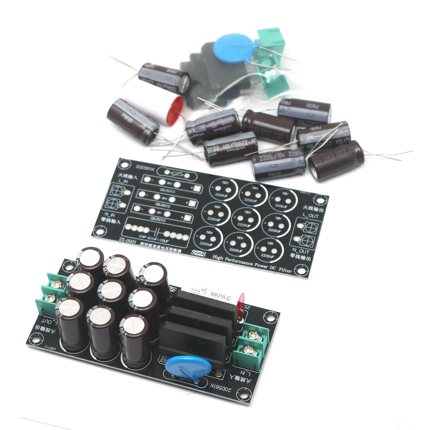 20A AC Power Filter DC Block Filtering DC Component Audio Isolation Overvoltage Surge Protection F/ Transformer Electrical Front