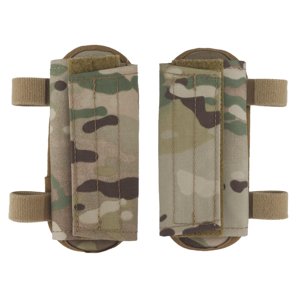 2 pçs colete tático alça almofada de ombro conforto almofada malha acolchoada camo para coletes caça spc jpc1.0/2.0/3.0 placa transportadora