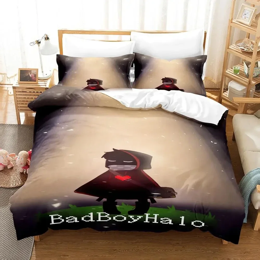 

3d Print Badboyhalo Bedding Set Duvet Cover Bed Set Quilt Cover Pillowcase Comforter King Queen Size Boys Adult Home Textiles