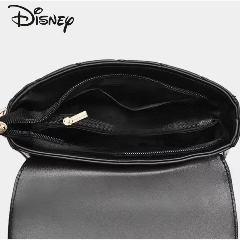 Disney Mickey New Women\'s Bag Fashionable and Luxury Women\'s Crossbody Bag Casual and Versatile Solid Color Girls\' Shoulder Bag