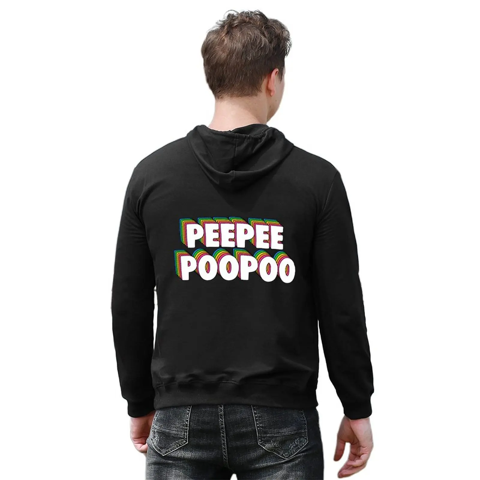 PEEPEEPOOPOO Meme سترة الخريف الرجال الرجال قميص العرق مجموعة مقنعين قميص أنيمي ملابس الرجال هوديي #6