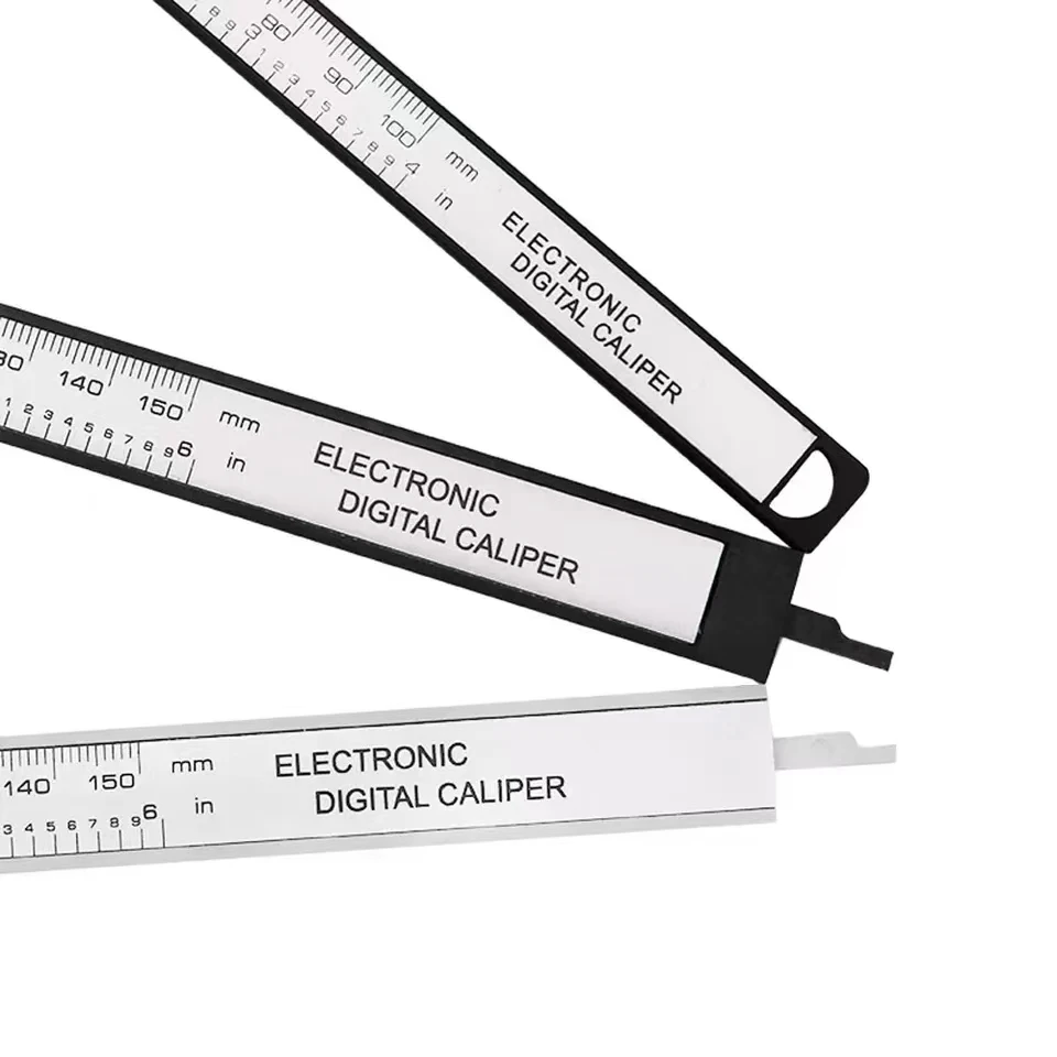Electronic digital caliper, carbon fiber dial vernier caliper, micrometer measuring tool precision measuring ruler