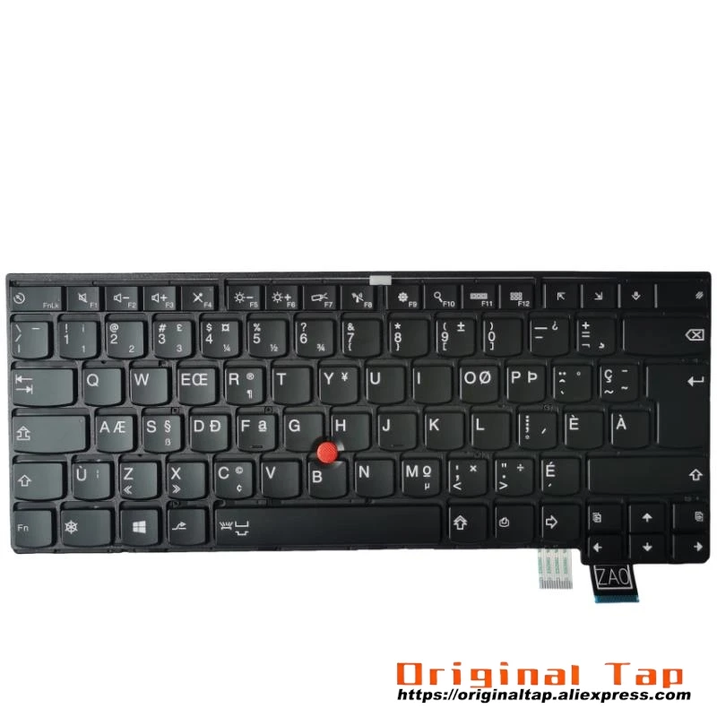 CFA Canadian French Backlit Keyboard for Lenovo Thinkpad T460s 01YR089 01YT143 00PA453 00PA535