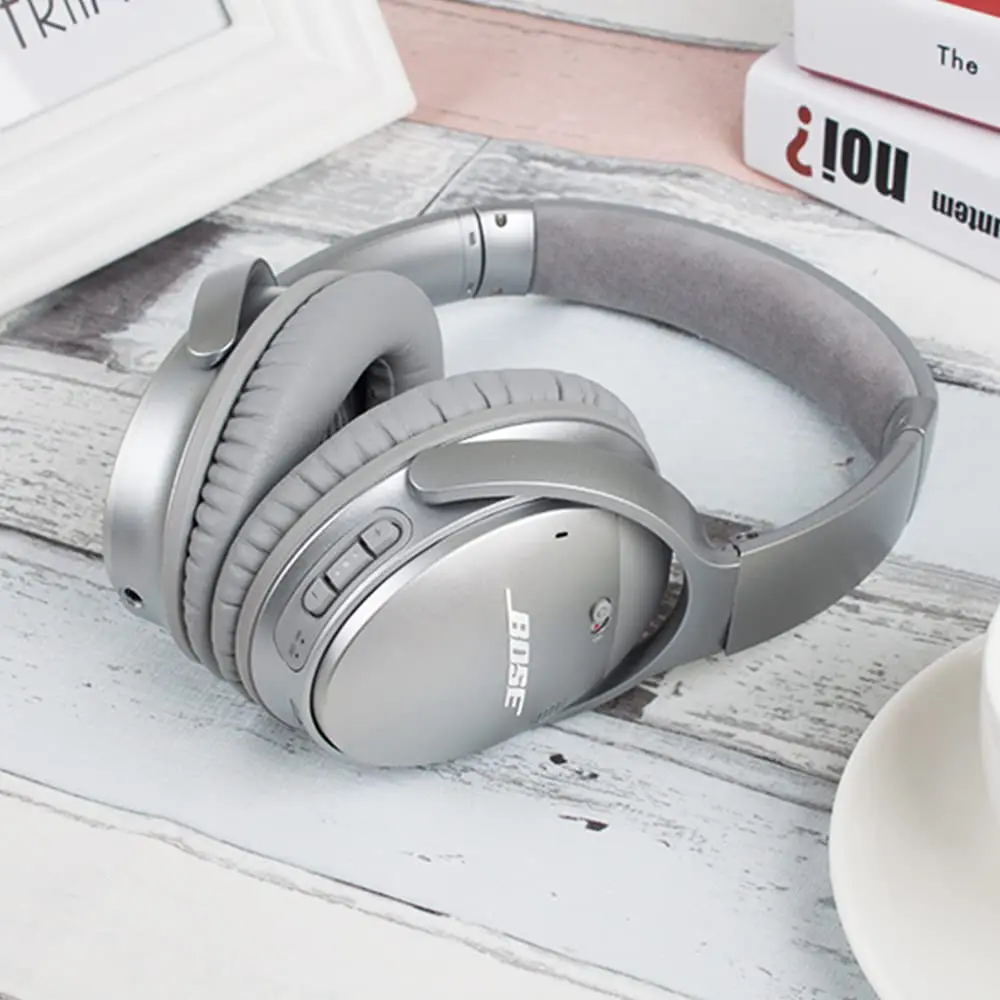 وسادة عقال واستبدال وسادات الأذن ، Bose هادئة الراحة 25 ، 35 ، QC25 ، QC35 ، QuietComfort 35 II ، QC35ii ، عالية الجودة