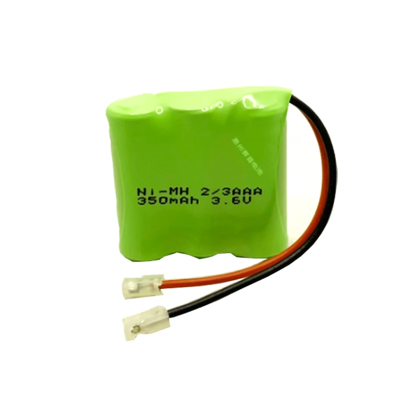 Rechargeable 2/3 AAA Ni-MH 350mAh 3S1P Battery Pack Replacement 2/3AAA 3.6V batteries