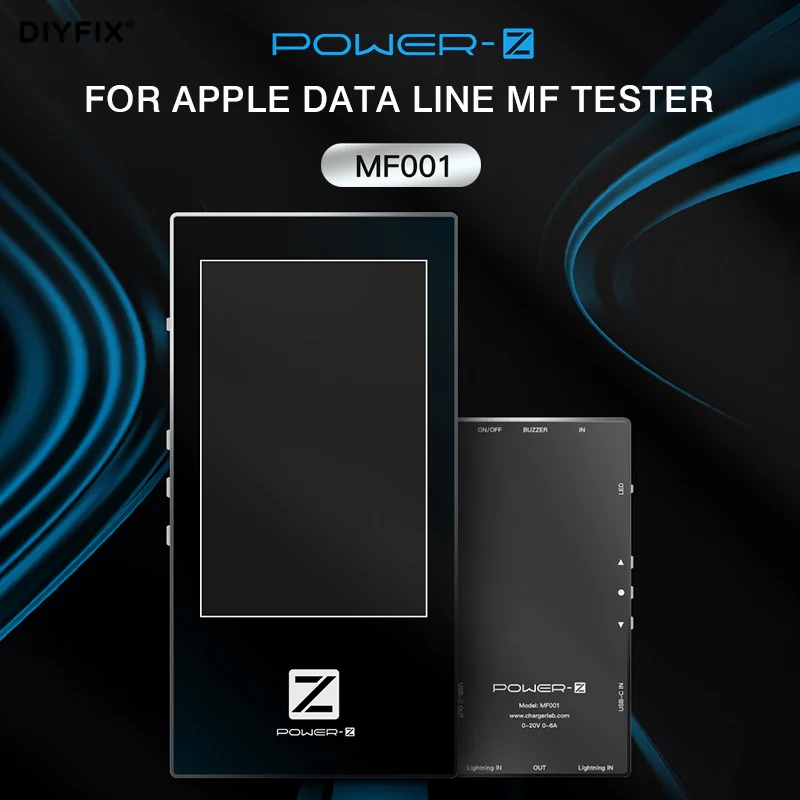 ChargerLAB POWER-Z MF001 MFi Lightning Tester rilevamento cavi tensione trasformatore di corrente Tester di informazioni Emarker