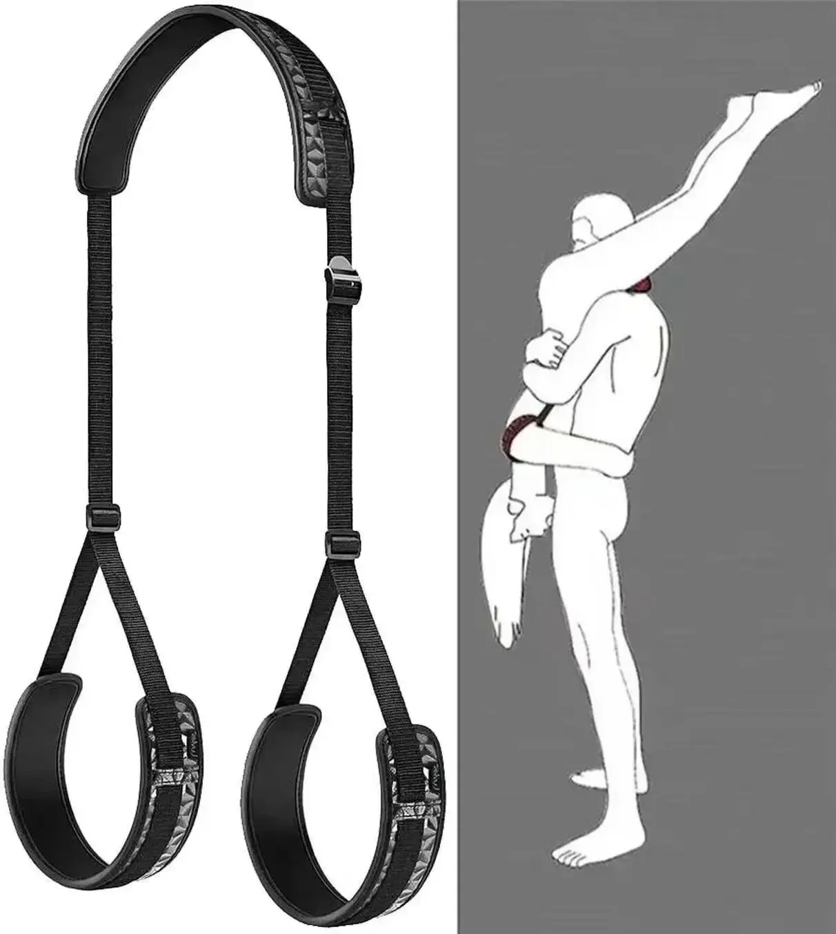 الجنس سوينغ عبودية عدة SM الفخذ ضبط النفس حبال الساقين ملزمة الوثن لعبة الجنس للنساء الأزواج ألعاب الكبار الجنس المنتج