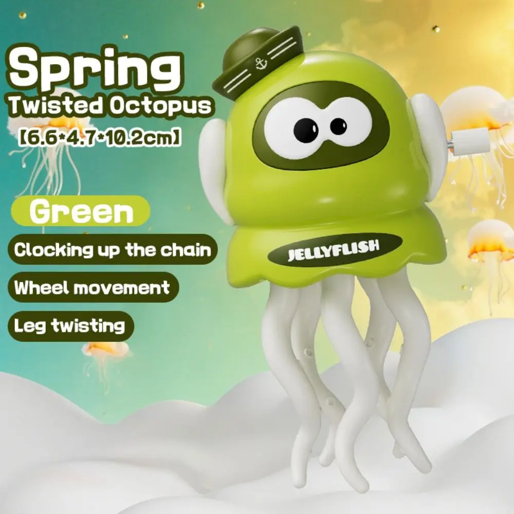Plastic Uurwerk Dansende Octopus Speelgoed Simulatie Interactief Kruipen Interactief Octopus Speelgoed Ambachtelijk Decor Swingend